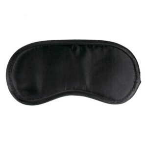 Maska-Black Satin Eye Mask