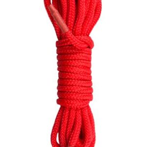 Czerwona Lina do Wiązań – Komfortowe i Kreatywne Wiązania BDSM- 10m