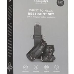 Zestaw BDSM z Pasem, Kajdankami i Kołnierzem – Pełna Kontrola i Wygoda