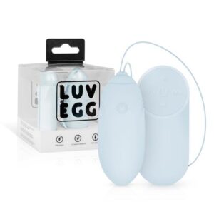 LUV EGG - Wibrujące jajko z pilotem Blue