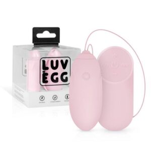 LUV EGG - Wibrujące jajko z pilotem Pink