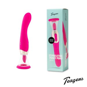 Pompka z wibracjami Pleasure Pump With G-Spot Vibrator - Pink