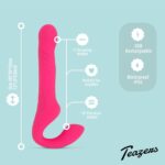 Teazers Strapless Strap-On Vibrator – Innowacyjna Przyjemność Bez Uprzęży