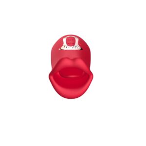 Stymulator Oralny z Funkcją Gryzienia – Biting Mouth (Red)