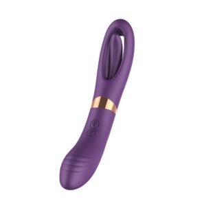 Flicking Dual G Spot – Wibrator Podwójnie Wibrujący z 10 Prędkościami