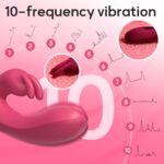 Wibrator Króliczek – Rabbit vibrator PINK (10 Trybów)