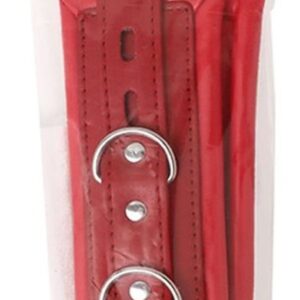 Fetish Fever - Cuffs with chain - Red