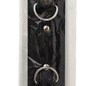 Fetish Fever - Obroża ze smyczą - Czarna