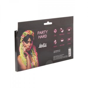 Czarna maska na oczy Party Hard