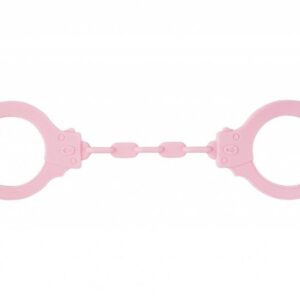 Kajdanki-Silicone Handcuffs Party Hard Suppression Pink