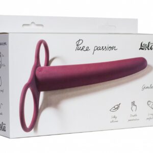 Lola Games Pure Passion GIMLET – Hipoalergiczny Silikonowy Strap-on