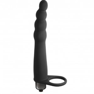 STRAP-ON PURE PASSION BRAMBLE – Podwójna Penetracja z Wibracjami