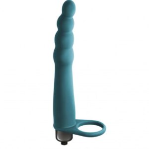 STRAP-ON PURE PASSION BRAMBLE – Podwójna Penetracja z Wibracjami