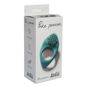 Pierścień wibrujący Pure Passion Moonshine Green