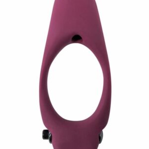 Pierścień-Erection Vibroring Pure Passion Stardust Wine Red