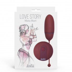 Zdalnie sterowane wibrujące jajko Mata Hari - Love Story