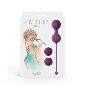 DIVA Kegel Balls Set – Zestaw Kulek Dopochwowych do Treningu Mięśni Dna Miednicy