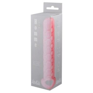 Nakładka na penisa Penis sleeve Homme Long Pink for 11-15cm