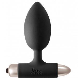Vibrating Anal Plug Spice it up New Edition Perfection Black