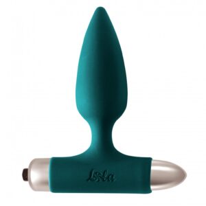 Vibrating Anal Plug Spice it up New Edition Glory Dark green