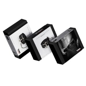 Wiązania-WHIPS pasek skórzany z ćwiekami i łańcuchem