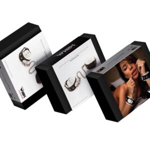 Kajdanki -WHIPS Kajdanki damskie na ręce białe