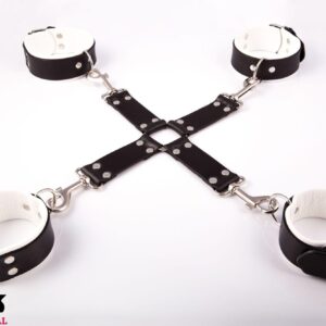 Wiązanie - WHIPS Krzyżak męski, biały