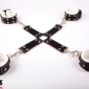 Wiązania - WHIPS Krzyżak damski, biały