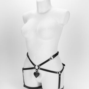 Harness damski Niezwykle Seksowna Uprząż z Metalowymi Zdobieniami