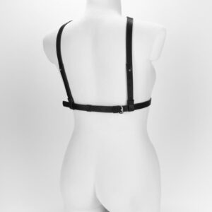 Seksowna Uprząż z Metalowymi Zdobieniami