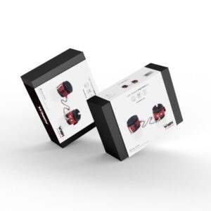 Kajdanki- Cuffs Crazy Horse Red, Small