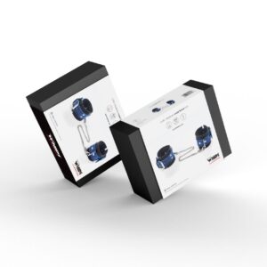 Kajdanki- Cuffs Crazy Horse Blue, Small