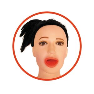 Lalka- ANGELINA 3D - Vibrating