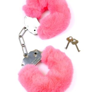 Kajdanki Fetish B - Series- Furry Cuffs Pink