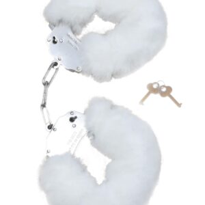 Kajdanki Fetish B - Series - Furry Cuffs White