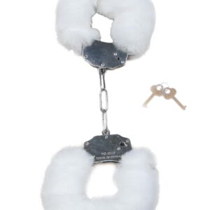 Kajdanki Fetish B - Series - Furry Cuffs White