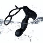 Wibrujący Masażer Prostaty -Silicone Massager 7 Function and Heating Function, Black