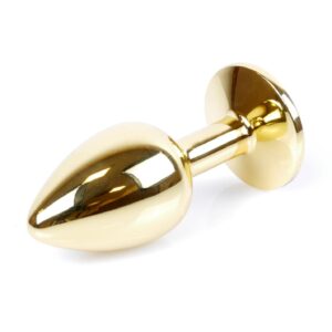 Plug-Jewellery Gold PLUG- Light Blue