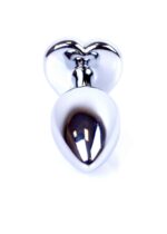 Plug-Jewellery Silver  Heart PLUG- Dark Blue