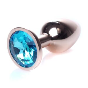 Plug-Jewellery Red Gold PLUG- Light Blue