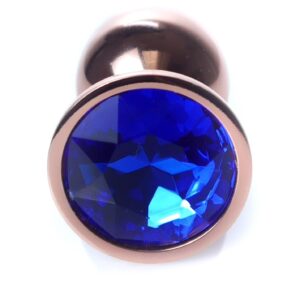 Plug-Jewellery Red Gold PLUG- Dark Blue