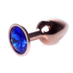 Plug-Jewellery Red Gold PLUG- Dark Blue