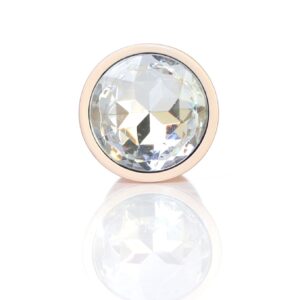 Plug-Jewellery Pearl Gold PLUG- Clear S