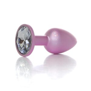 Plug-Jewellery Pearl Pink PLUG- Clear S