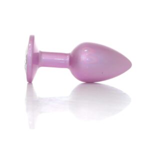 Plug-Jewellery Pearl Pink PLUG- Clear S
