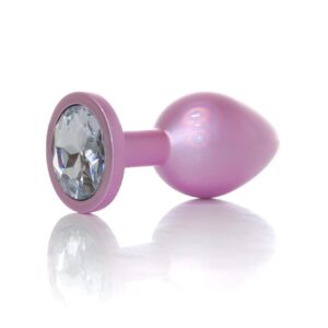 Plug-Jewellery Pearl Pink PLUG- Clear M