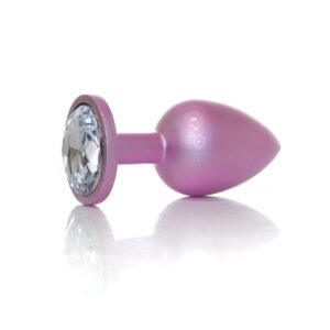 Plug-Jewellery Pearl Pink PLUG- Clear L