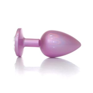 Plug-Jewellery Pearl Pink PLUG- Clear L
