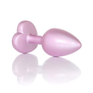 Korek analny Jewellery Pearl Pink Heart PLUG- S