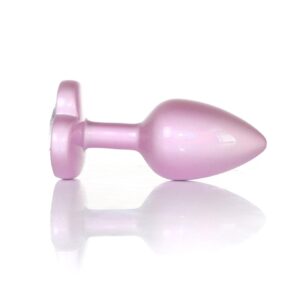 Korek analny Jewellery Pearl Pink Heart PLUG- S
